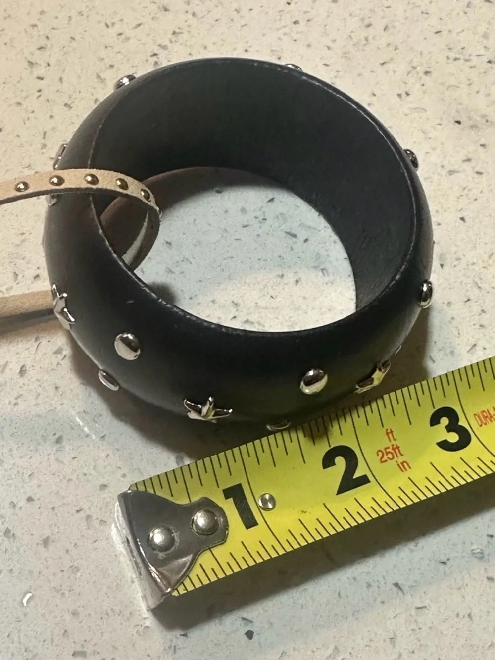 New! Stars & Dots studded wooden bangle bracelet by urban outfitters/ NWT
